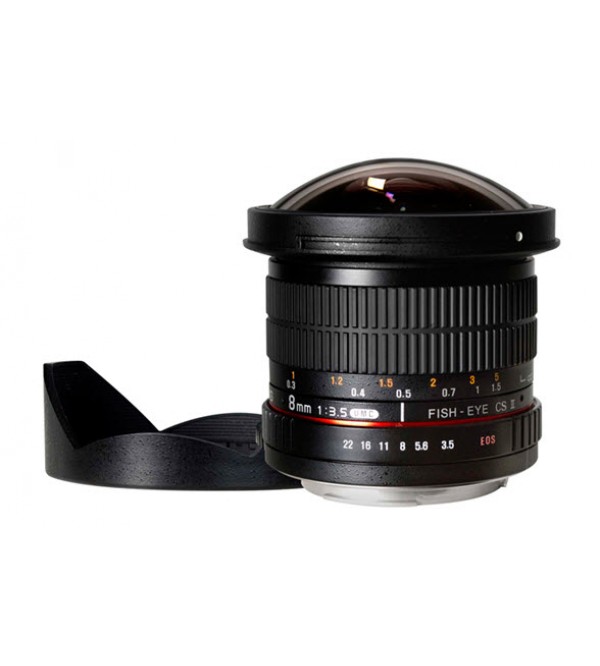 Samyang For Sony 8mm F/3.5 Fisheye CS II (Hood Detachable)