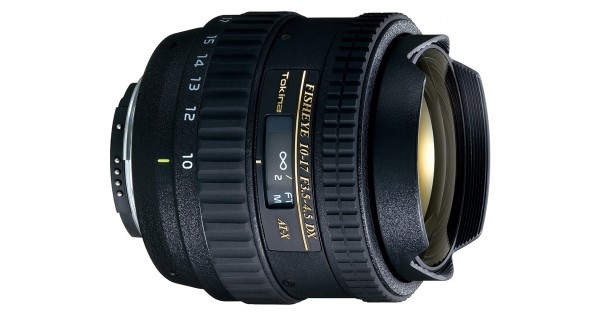 Tokina For Nikon AF 10-17mm f/3.5-4.5 AT DX Lens Fisheye